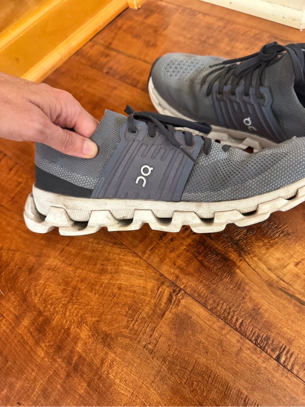 On Cloud Women's Running Shoes in Metal - Picture 5 of 10